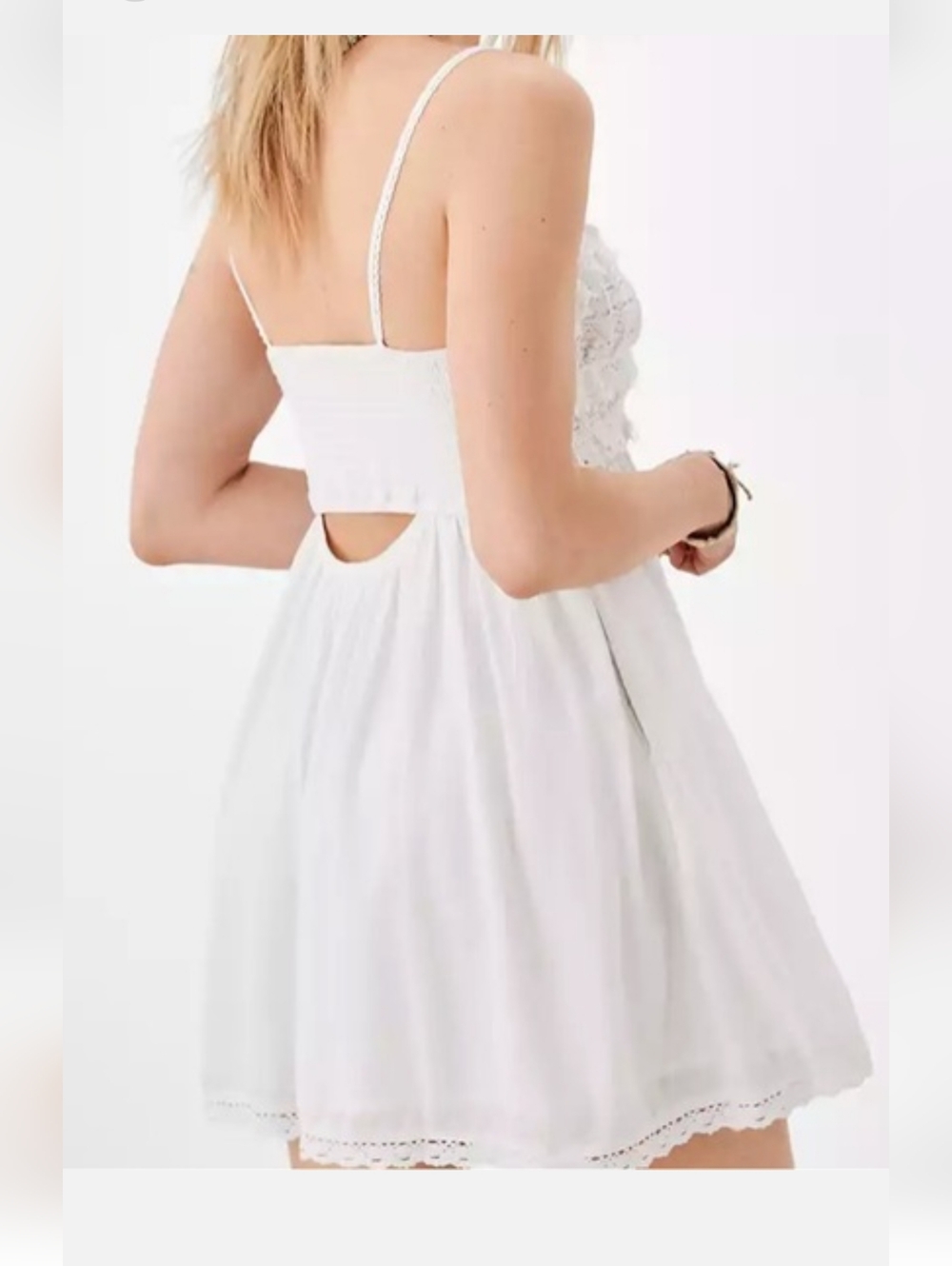 American Eagle Summer Dream Smocked Tank Dress